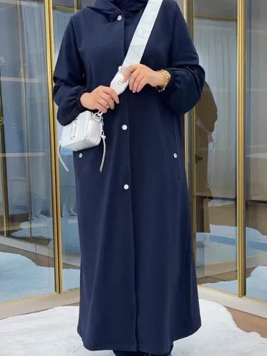 CH-515 MasterMindswear 2 Piece winter fleece dress head to toe button pocket hoodie & trouser