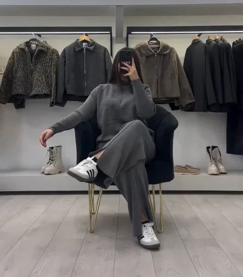 CH-522 MasterMindswear Bootcut Style Fleece Co-ord Set For Winters
