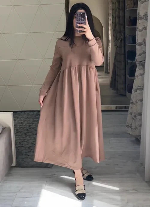 CH-523 MasterMindswear Warm Fleece Long Fallen Top