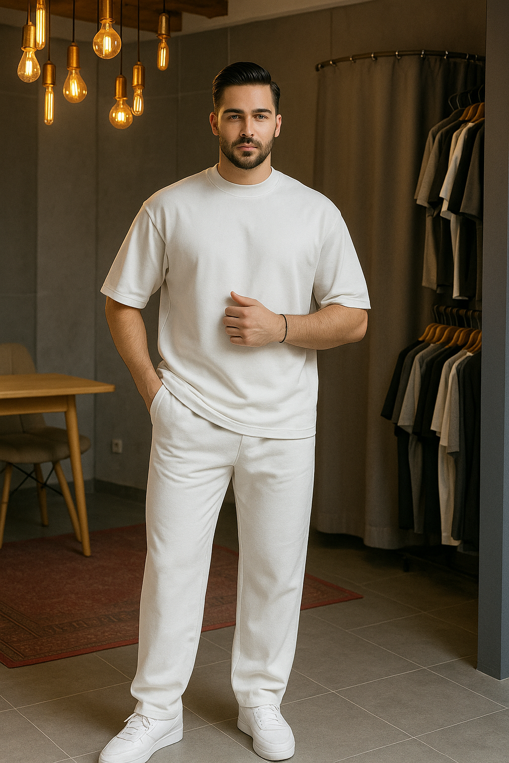 LI-55 MasterMindswear | MonoMode Co-ord – Smooth Moves in Solid Tones