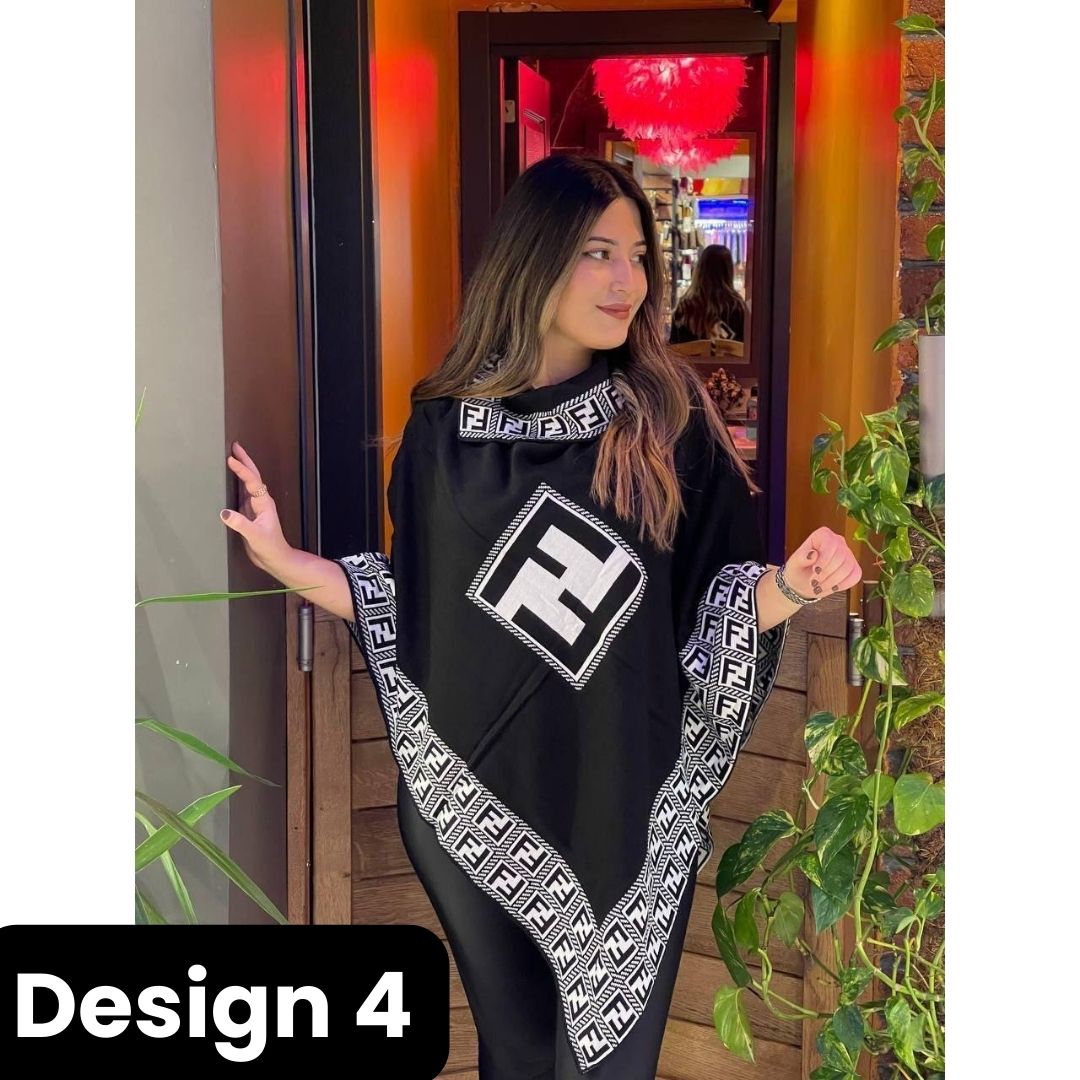 D-04 MasterMindswear Poncho Winter Free Fall Fleece