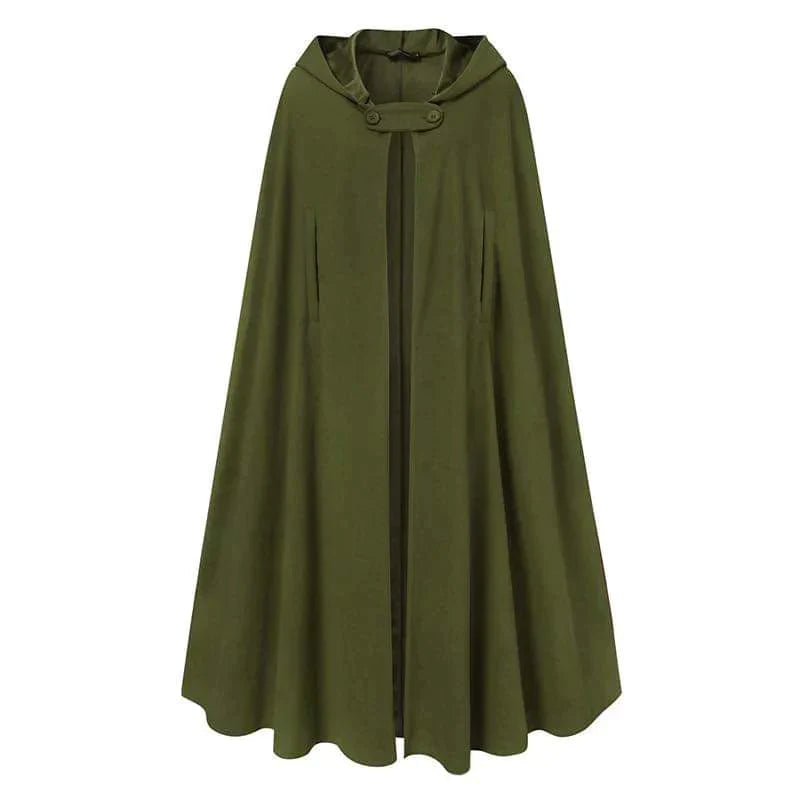 Women's stylish long cape cloak hooded Coat Hoodies PonchoWarm Cosplay Outwear CH-330