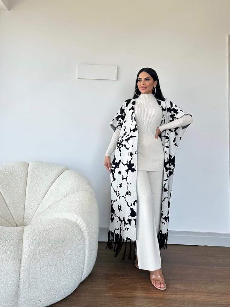 CH # 387 MasterMindswear Ready-to-Wear 3 Piece Dress High Neck + Upper + trouser