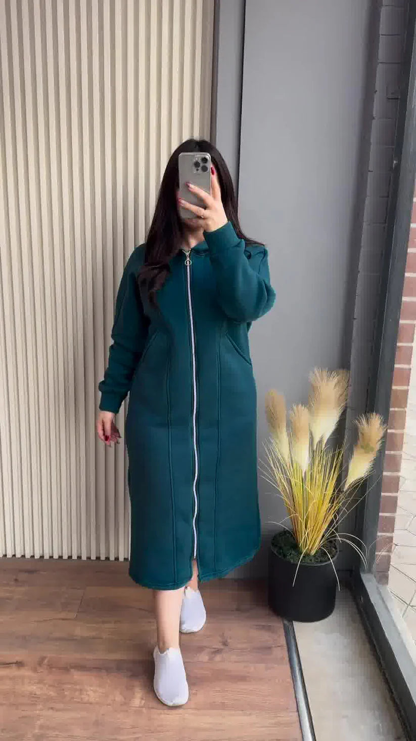 CH-480 MasterMindswear Long Zipper Fleece Hoodie