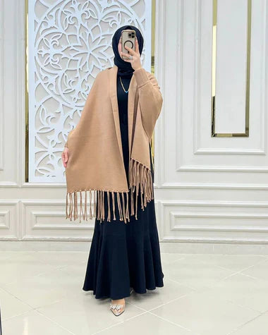 Ch#498 MasterMindswear Free Flow Fleece Poncho