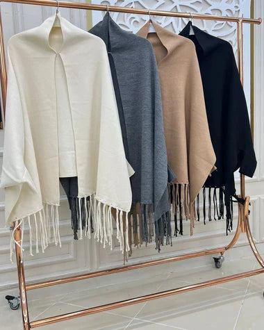 Ch#498 MasterMindswear Free Flow Fleece Poncho