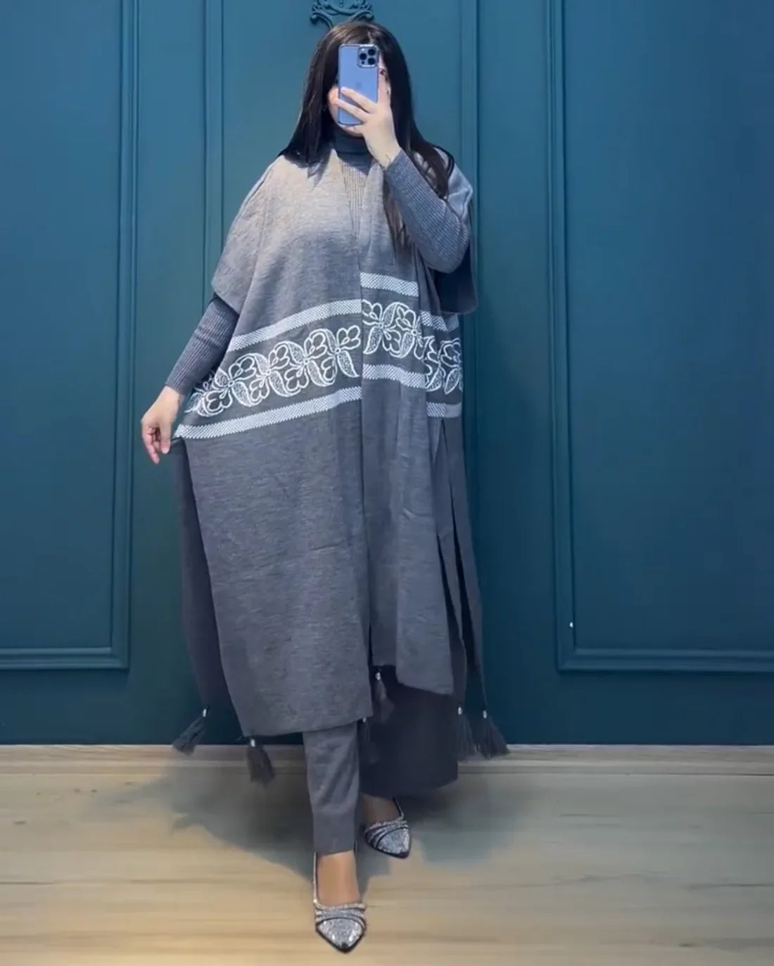 CH-504 MasterMindswear Ready To Wear 3 Pcs Winter Fleece Outfit