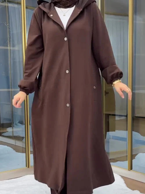 CH-515 MasterMindswear 2 Piece winter fleece dress head to toe button pocket hoodie & trouser