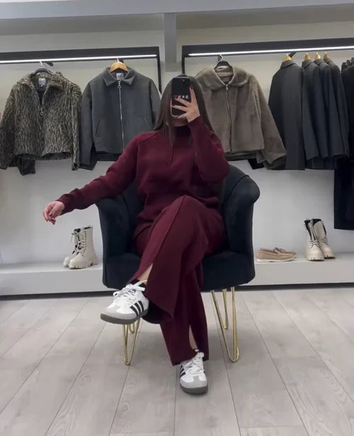 CH-522 MasterMindswear Bootcut Style Fleece Co-ord Set For Winters