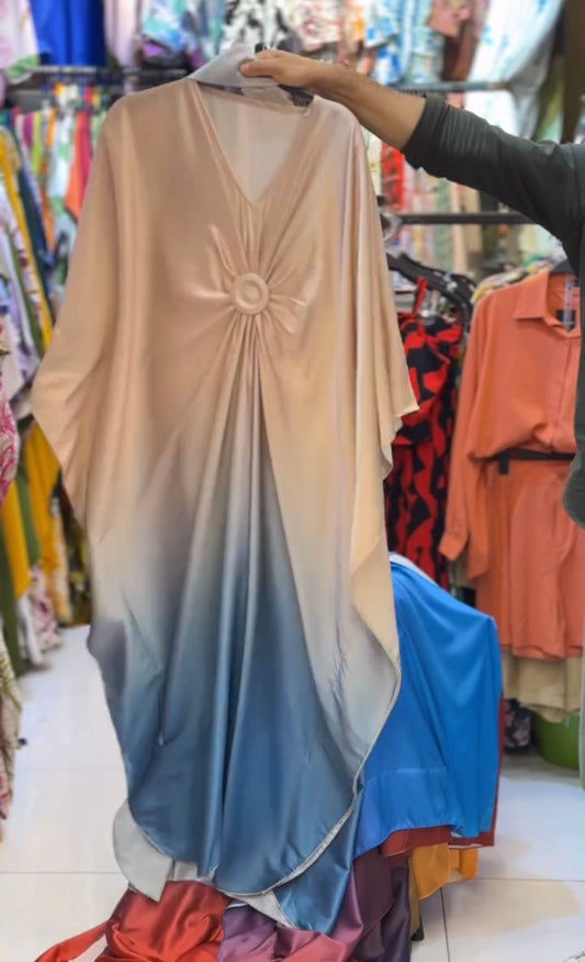 CH-537 MasterMindswear Double Tone Kaftan
