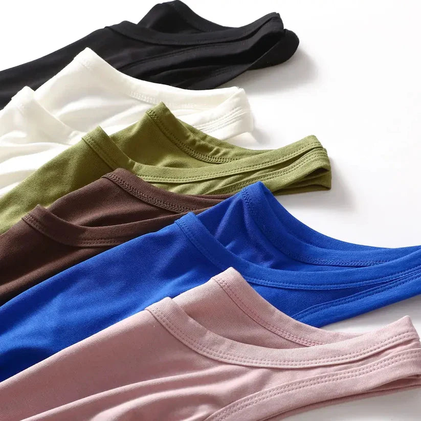 Ch#415 MasterMindswear O Neck Basic Tank Top