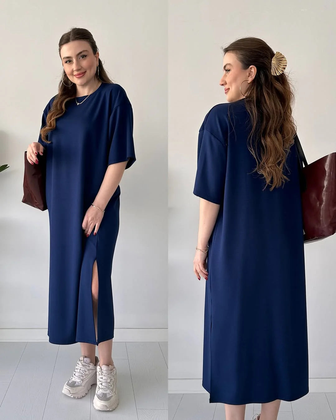 CH-547 MasterMindswear Casual Long Top For Summer
