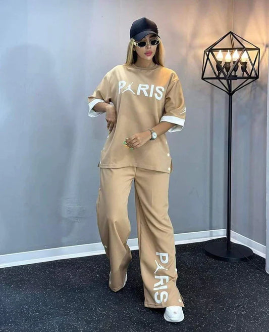 CH # 365 Baggy Jersey Co-Ords For Unmatched Relaxation