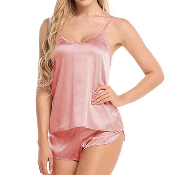 SILK CAMI SET CHK # P36