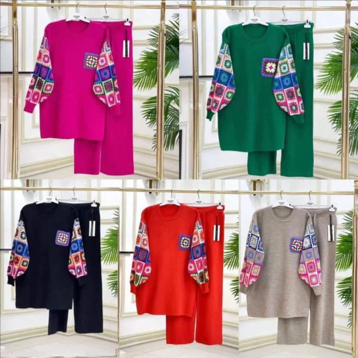 CH-321 Pcs Printed Fleece Co ord Set