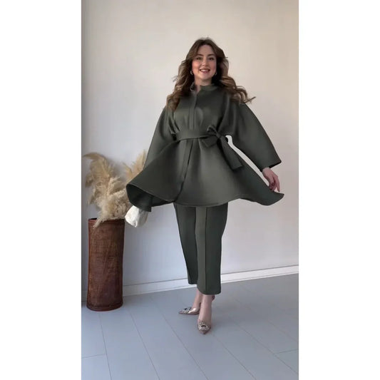 CH 472 MasterMindswear Frock Style Warm Fleece Co-ord Set