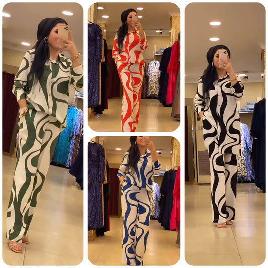 CH-405 MasterMindswear 2 Pcs Printed Outfit