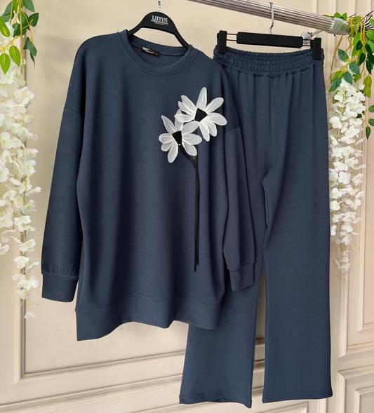 CH-481 MasterMindswear LUXURY FLOWER PRINTED TRACKSUIT