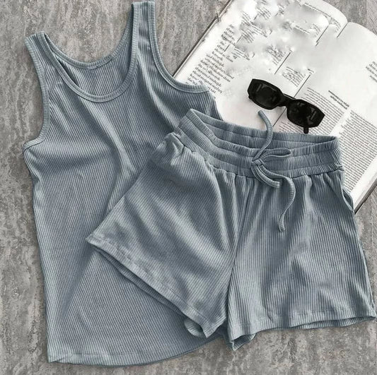 CH-542 MasterMindswear Summer Tank top and Short For Women Regular