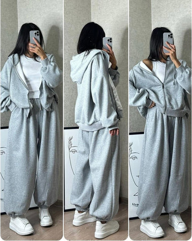 CH-479 MasterMindswear cloud flower Zipper co-ord