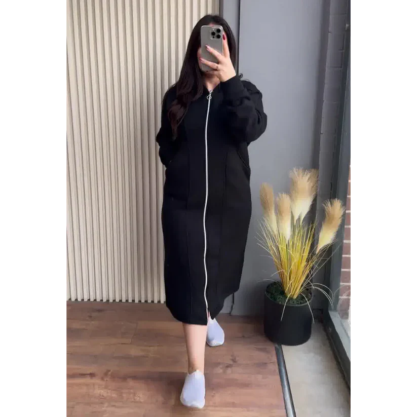 CH-480 MasterMindswear Long Zipper Fleece Hoodie