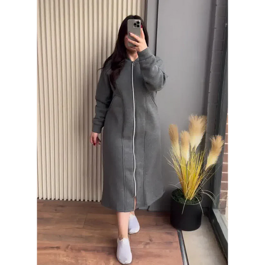 CH-480 MasterMindswear Long Zipper Fleece Hoodie