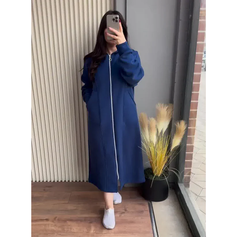 CH-480 MasterMindswear Long Zipper Fleece Hoodie