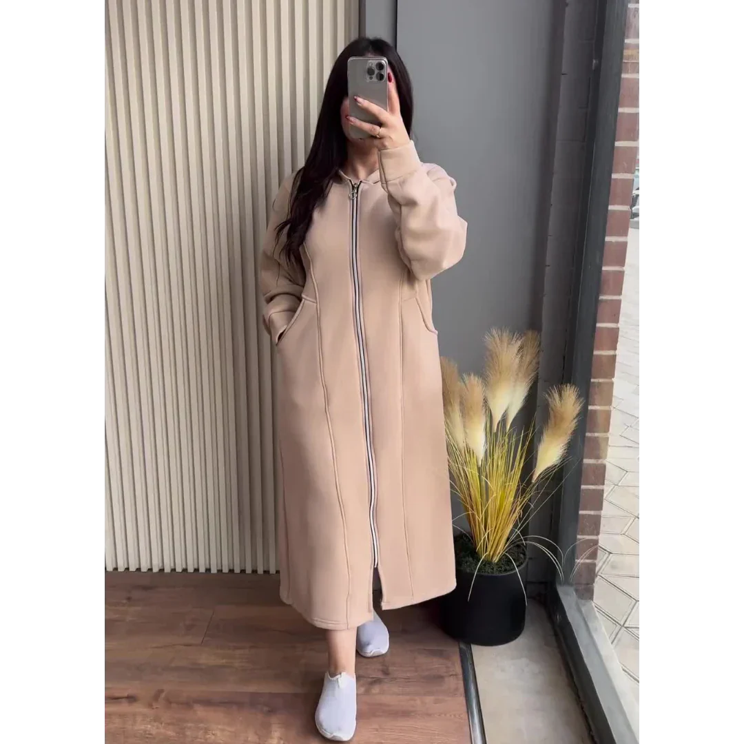 CH-480 MasterMindswear Long Zipper Fleece Hoodie