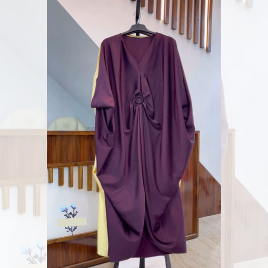 CH-352 Sahara Abaya SILK Kaftaan