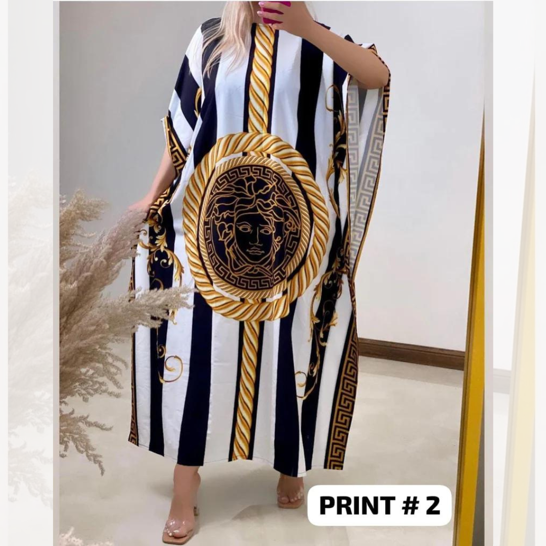 CH-409 MasterMindswear Long Artistic Shamoz Silk Kaftaan