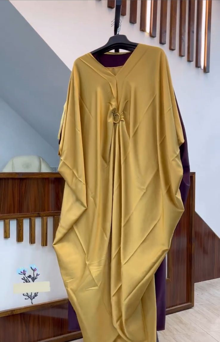 CH-352 Sahara Abaya SILK Kaftaan