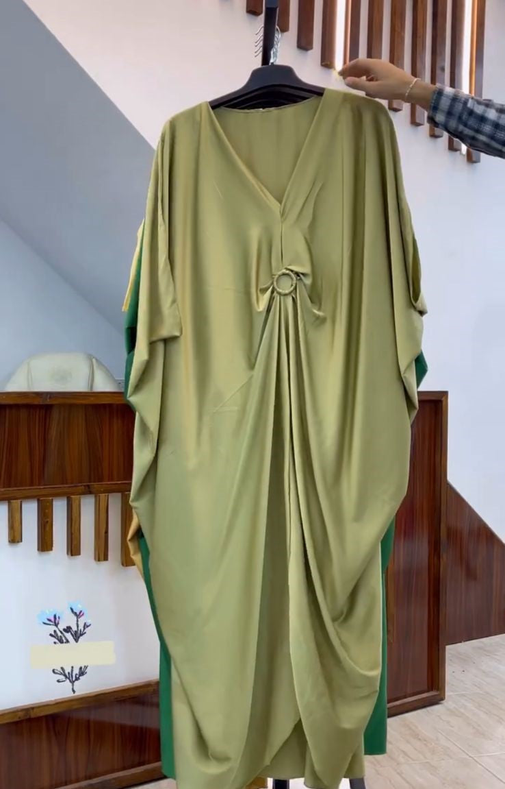 CH-352 Sahara Abaya SILK Kaftaan
