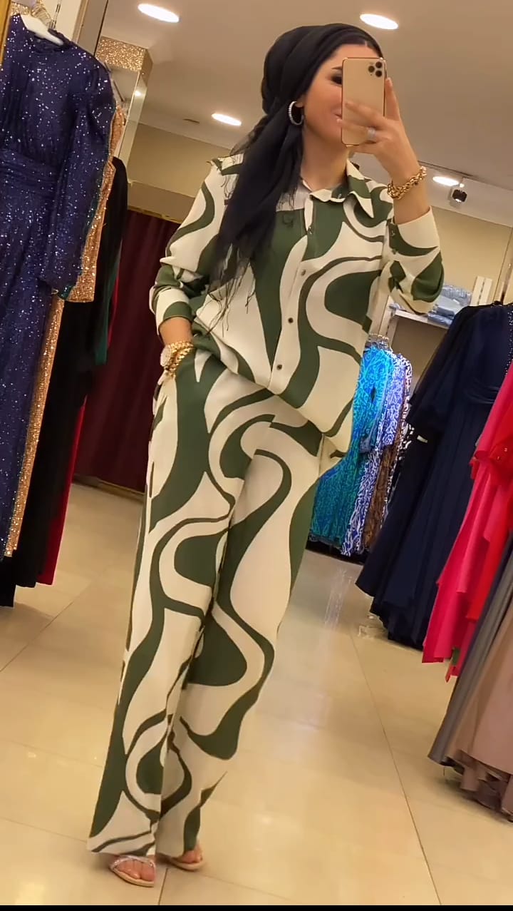 CH-405 MasterMindswear 2 Pcs Printed Outfit