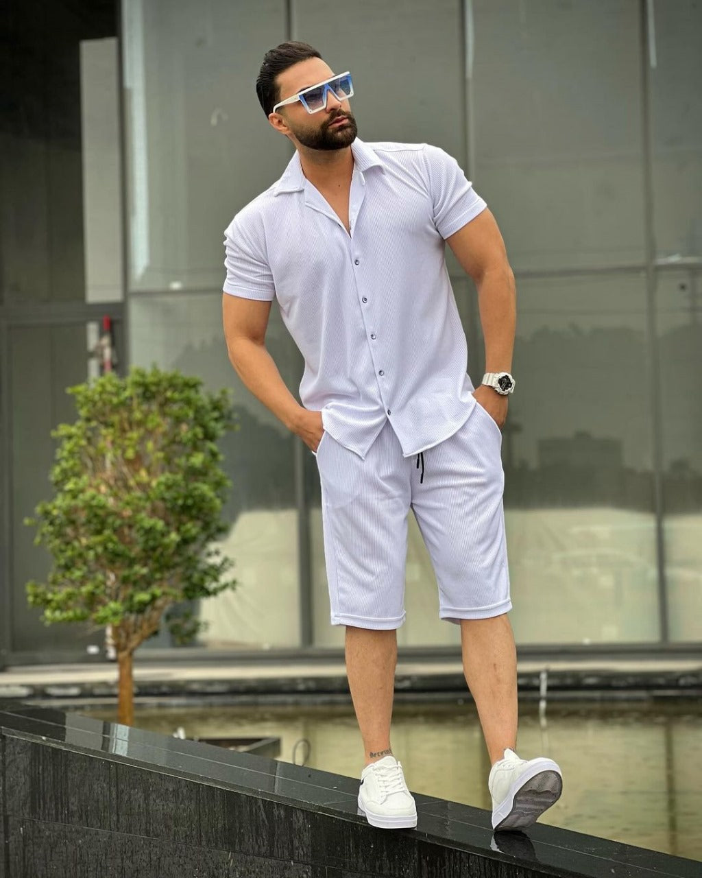 LI-24 Men's Summer luxurious SHIRTS & SHORTS