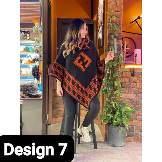 D-07 MasterMindswear Poncho Winter Free Fall Fleece