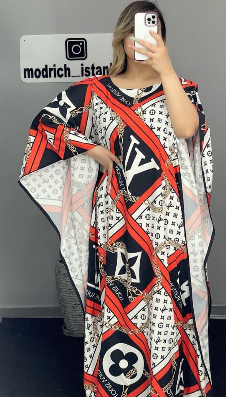 CH-409 MasterMindswear Long Artistic Shamoz Silk Kaftaan