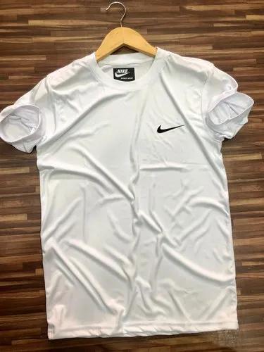 Pack of 03 Men Dry Fit T-Shirt Solid Round Neck  Blend Multicolor