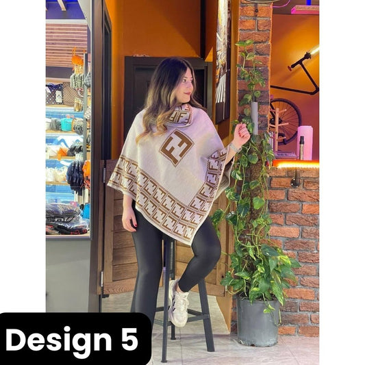 D-05 MasterMindswear Poncho Winter Free Fall Fleece