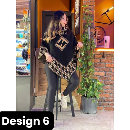 D-06 MasterMindswear Poncho Winter Free Fall Fleece