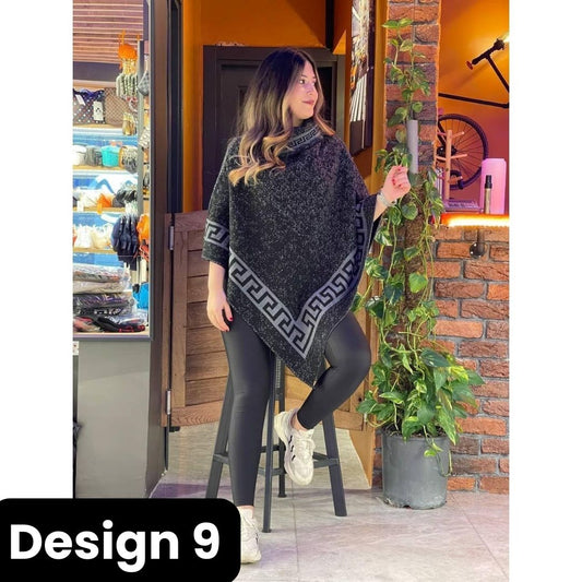 D-09 MasterMindswear Poncho Winter Free Fall Fleece