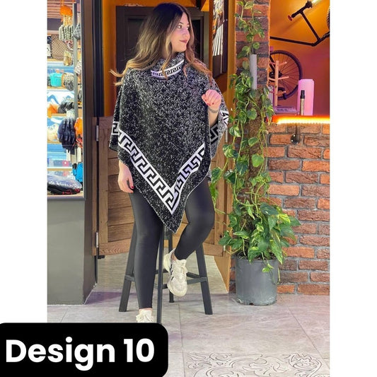 D-10 MasterMindswear Poncho Winter Free Fall Fleece