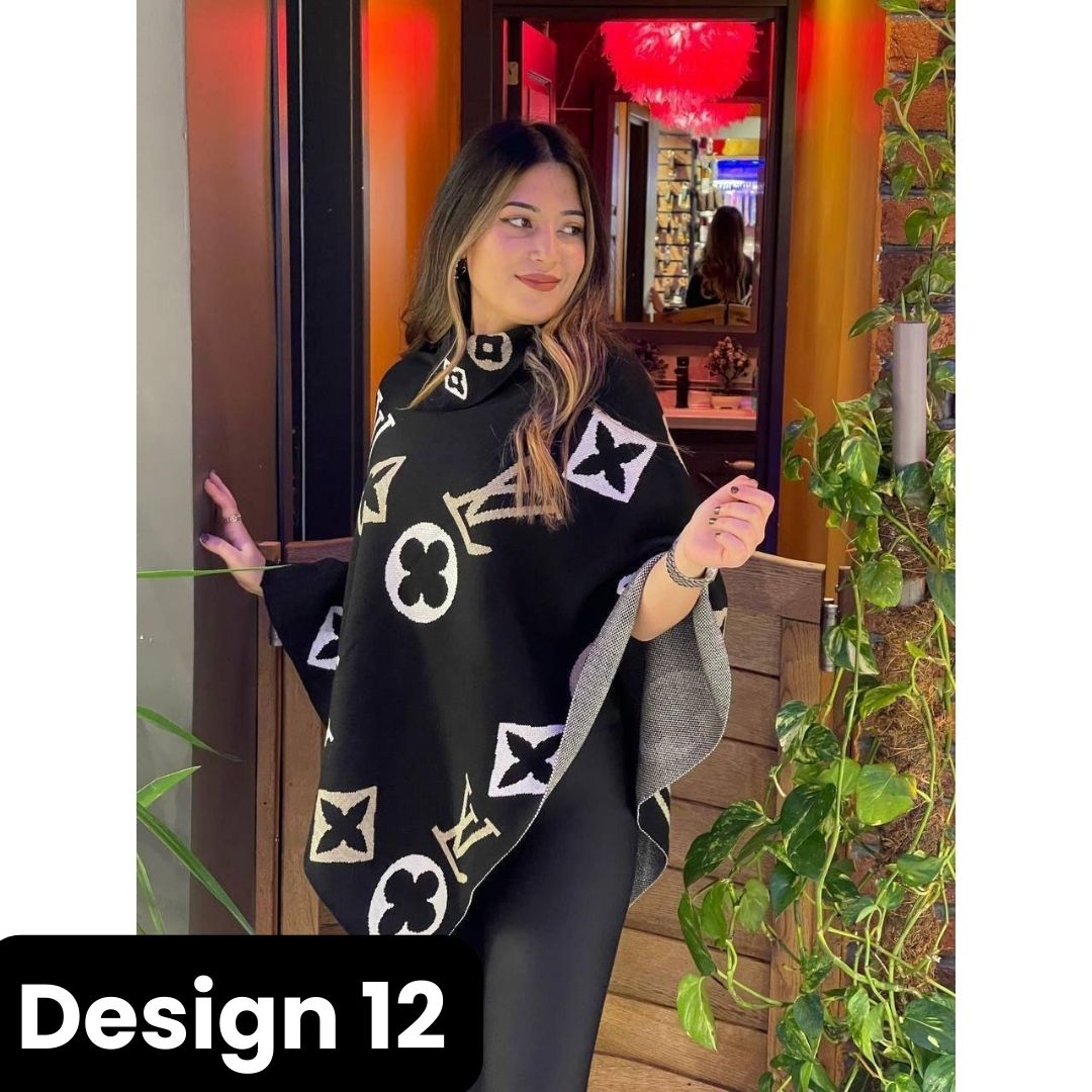 D-12 MasterMindswear Poncho Winter Free Fall Fleece