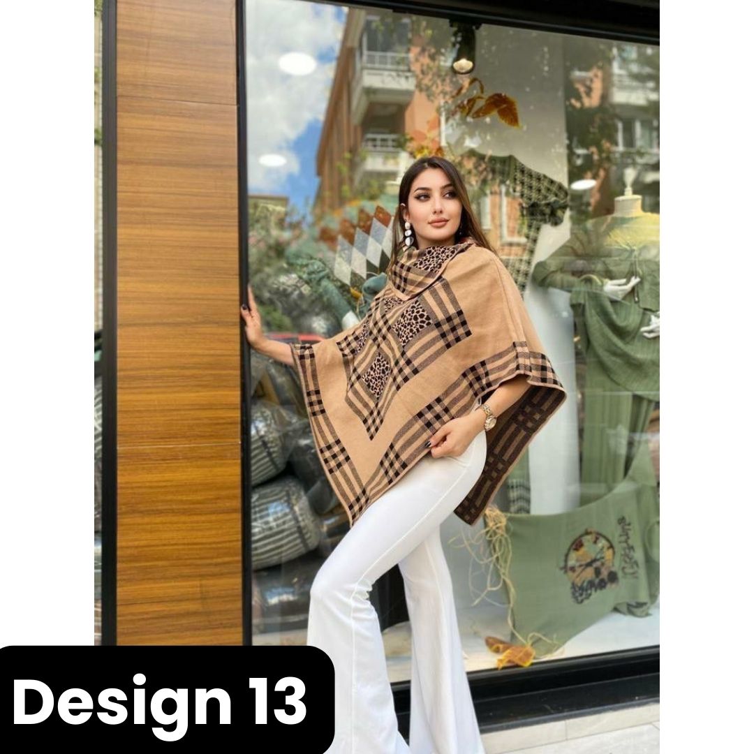 D-13 MasterMindswear Poncho Winter Free Fall Fleece