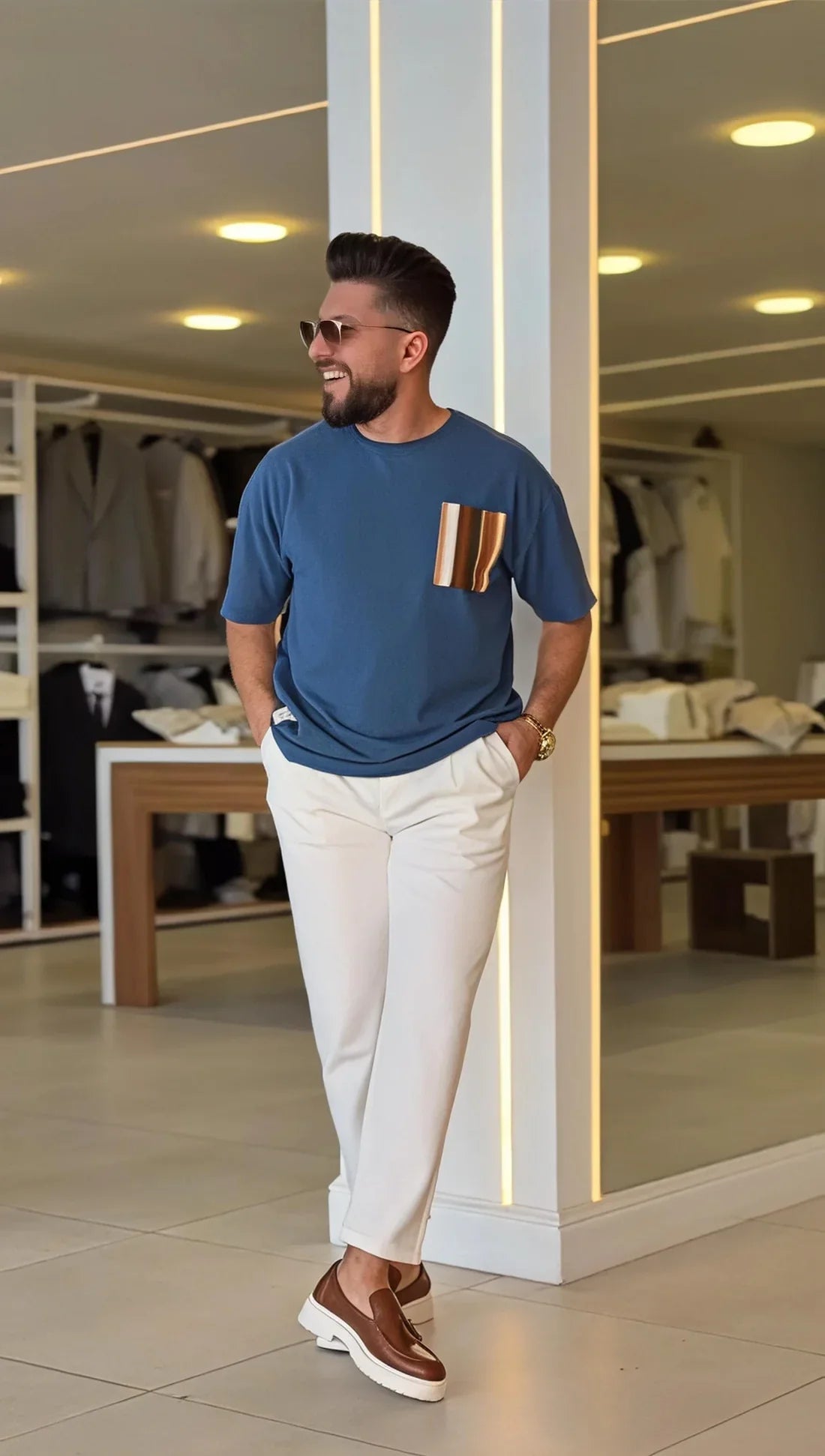 LI-56 MasterMindswear | Premium Pocket Detail Co-ord Set