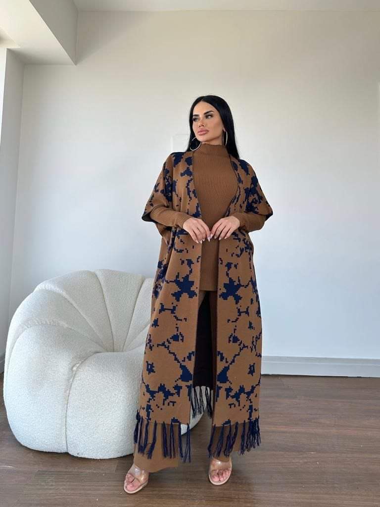 CH # 387 MasterMindswear Ready-to-Wear 3 Piece Dress High Neck + Upper + trouser
