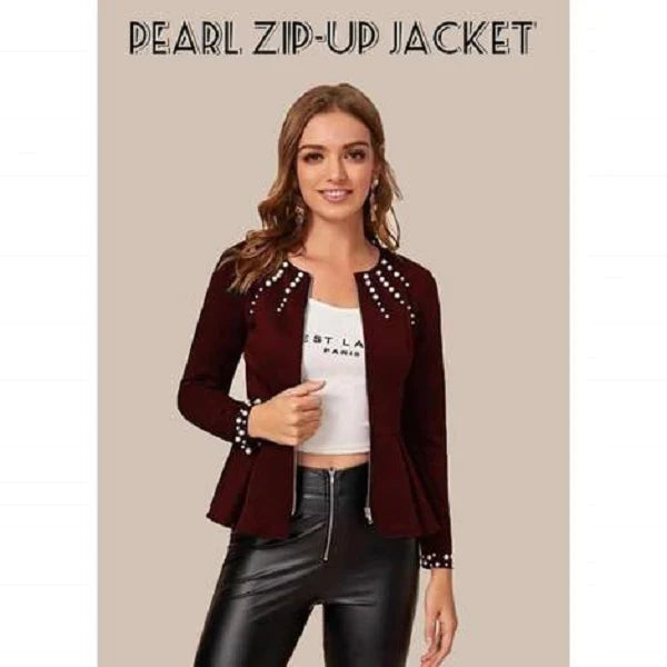 MasterMindswear PEARL ZIP-UP JACKET