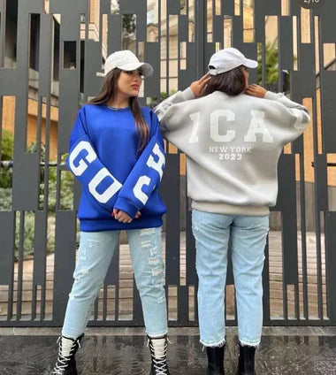 CH 501 Mastermindswear Chicago Drop Shoulder Winter Fleece Sweatshirt